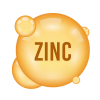 Zinc (12mg, 92% RDA)